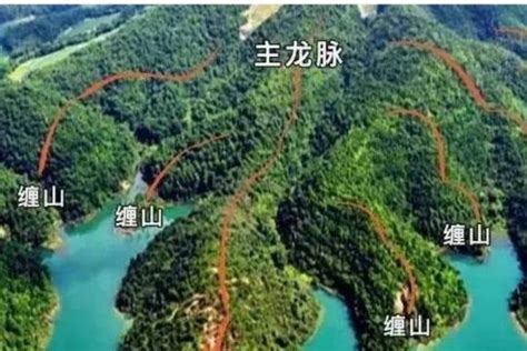 寻龙分金看缠山一重山是一重关关门如有八重险